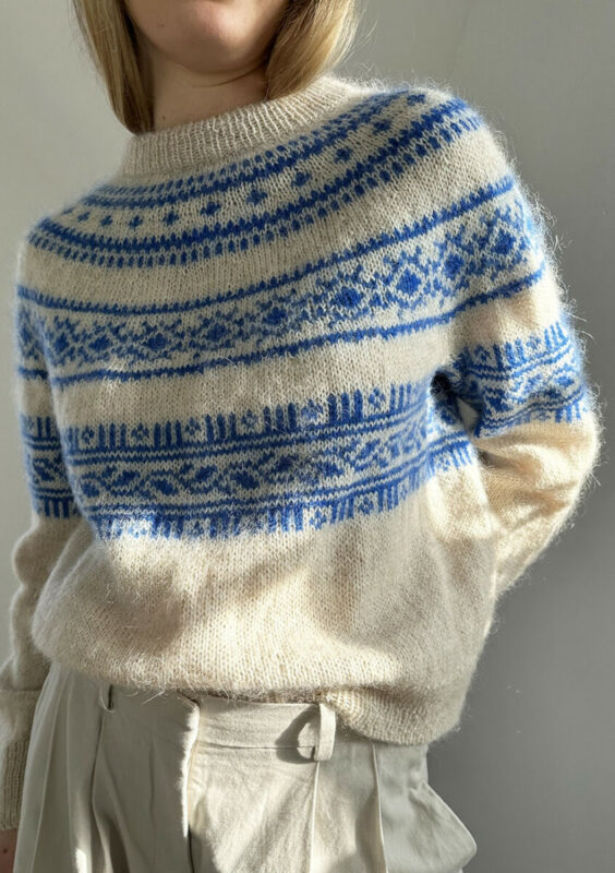 Porcelain Yoke Sweater