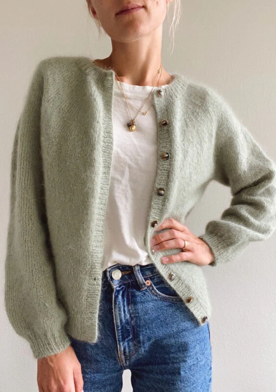 Novice Cardigan - Mohair Edition