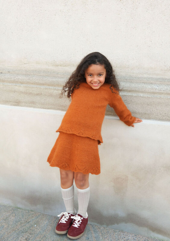 Augustine Sweater + Skirt Junior